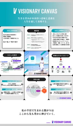 壁紙サイズのカードの見本(スマホの画面)